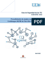 CCN-STIC-1413 PES Cortafuegos NGFW Palo Alto Networks