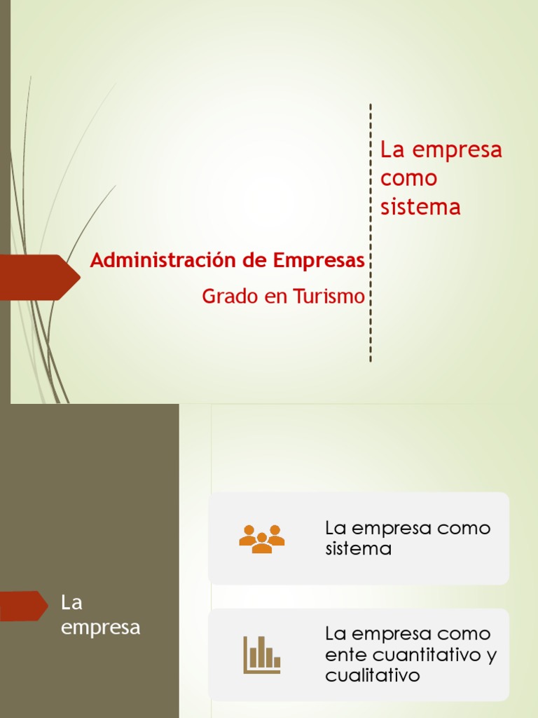 La Empresa Como Sistema PDF