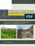 El Clima de La Costa Peruana