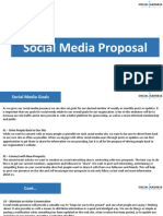 Social Media Proposal