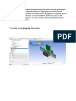 My Analysis CFD Fea Ansys