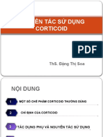 CHƯƠNG 14.NGUYÊN TẮC SỬ DỤNG CORTICOID