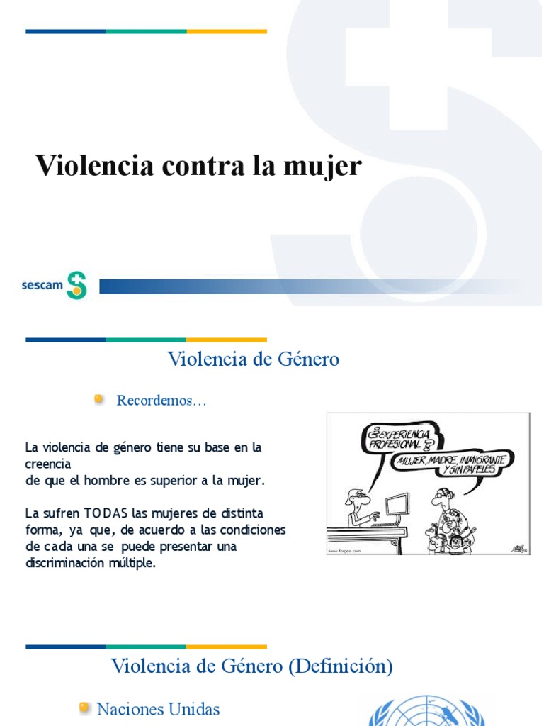 Violencia de Género: Causas y Efectos | PDF | La violencia contra las ...
