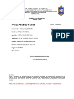 Nº: ECA8DB29-1-2023: Bachiller