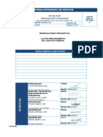 Op-Sso-P-038 Observación Preventiva