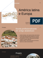 Intervenção em Patrimonio: América Latina e Europa