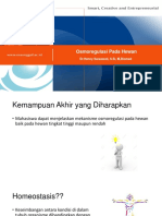 UEU Anatomi Dan Fisiologi Hewan Pertemuan 13 PDF