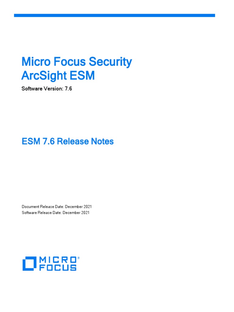 Arcsight Logger 7.3 Release