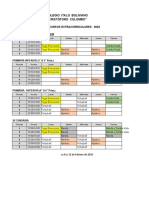 Horario Clases Extras