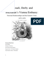 Disraeli, Derby and Buchanan's Vienna Embassy - Personal Relationships and The Eastern Crisis 1875-78