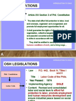 Bosh 2 Osh Legislation