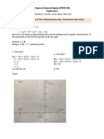 A. Illustrate The Graphs of The Following Function. Determine Also Their Domain and Range