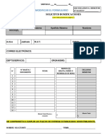 Formulario Solicitud Bonificaci&oacute N - Vigente