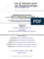 Pfeiffer, S. M. - Wong, P. T. P. 1989. Multidimensional Jealousy PDF