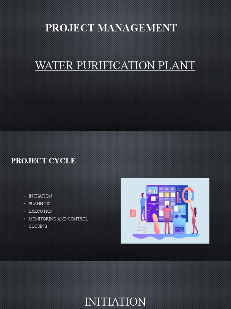 Water Purification Plant Project Guide | PDF | Water Purification | Water