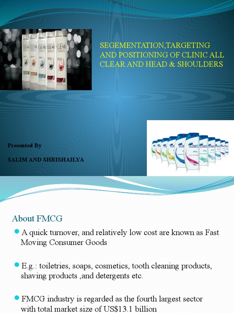 FMCG Segmentation & Positioning Analysis | PDF | Market Segmentation ...