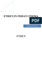 Ethics in Indian Cinema