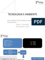 Aula 3 - Tecnologia e Ambiente - Rev00