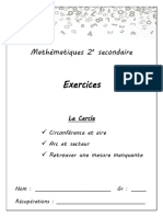 5 - Exercicies - Cercle PDF