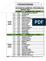 Cronograma 2023 PDF