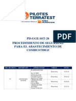 PD-GGE-SST-26 Proced. de Seguridad para Abastecimiento de Combustible PDF