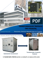 Transformador Trifasico Tipo Pedestal