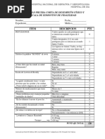 Escala ECOG: Evaluación del Estado Funcional | PDF | Salud y bienestar