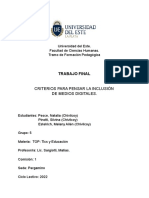 Pesce, Pinotti, Estelrich. Grupo N°5 TrabajoFinal TIC y Educación.