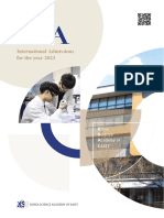 2023 KSA Admission Leaflat PDF