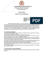 EDITAL #015 2021 Processo Seletivo Auxiliar de Inspeção PDF