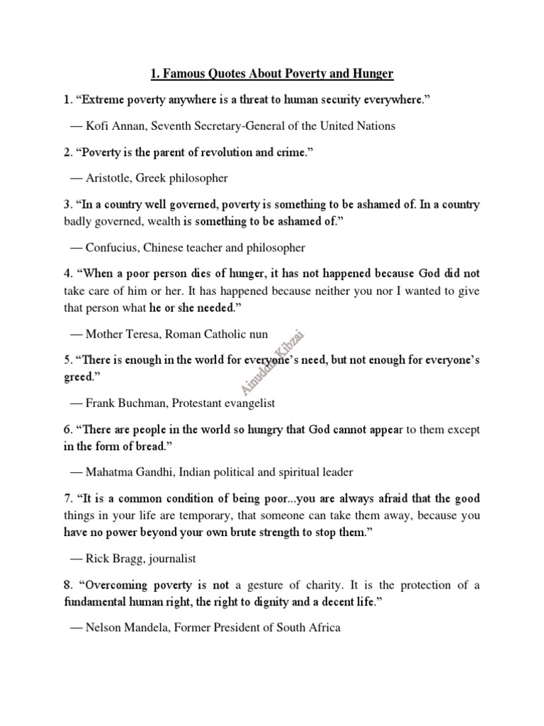 Characteristics Of Basic Necessities