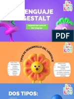 Colorful Vibrant Simple 3D Character Kids Project Presentation 