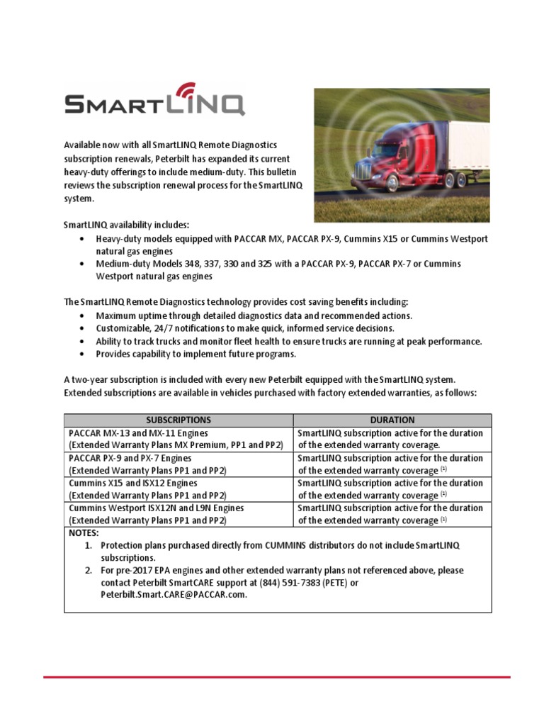 Smartlinq Remote Diagnostics Subscription Renewals 2019 | PDF ...