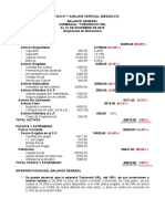 Avance Del Metodo - Analisis Vertical