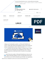 Cómo Sincronizar Microsoft OneDrive en Linux - Micrhorus-Alba Serveis Informàtics