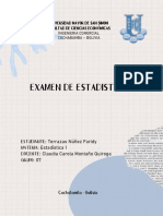Examen Estadistica PDF