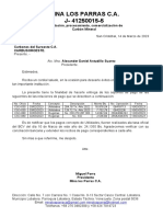 Pago de utilidades y regalías de mina de carbón