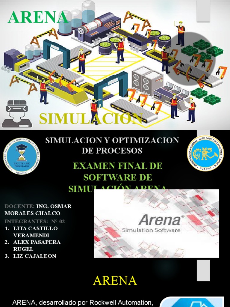 Simulación de Minimarket en Arena | PDF | Ciencias de la Computación ...