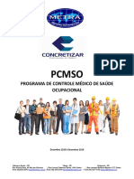 PCMSO - Construtora