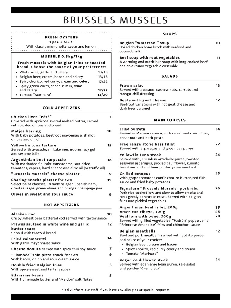 Brussels-Mussels-Maisto-Meniu-2022-EN_PRINT.pdf | PDF
