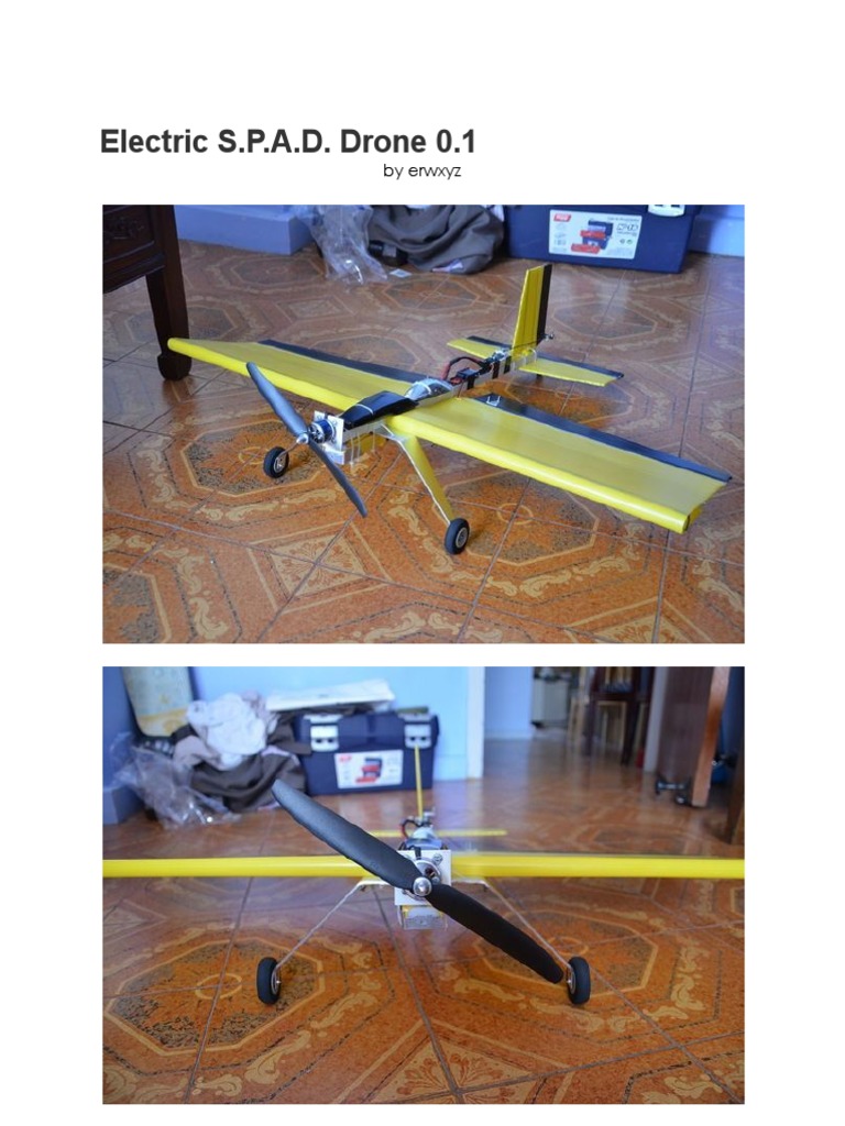 SPAD Drone Design Schematic