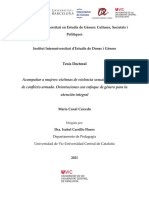 Acompañar A Mujeres Víctimas de Violencia Sexual en Escenarios-Tesis Doctoral María Canal PDF