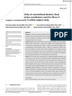 Clin Implant Dent Rel Res - 2021 - ELsyad - Masseter Muscle Activity of Conventional Denture Fixed Prosthesis and Milled