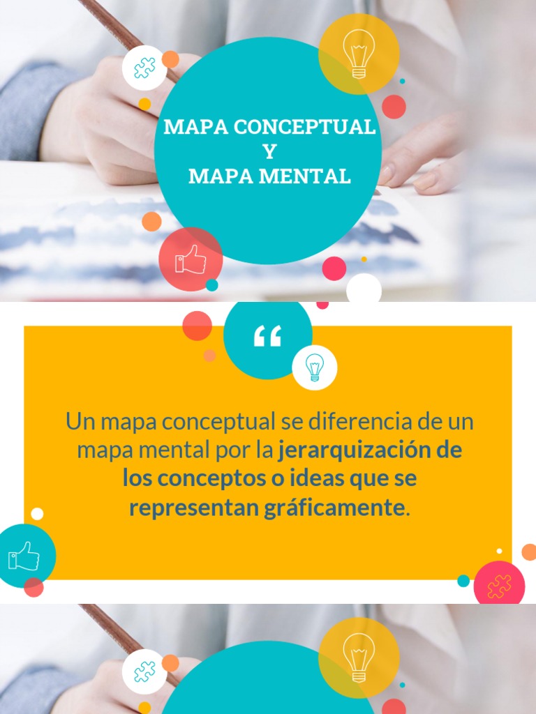 Comparación entre mapas conceptuales y mapas mentales | PDF | Concepto
