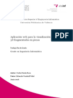 DURÁN - Aplicación Web para La Visualización de Objetos 3D Fragmentados en Piezas PDF