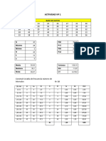 Actividad #1 Estadistica