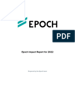 Epoch Impact Report - 2022