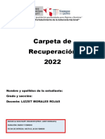 Carpeta de Recuperaciòn Comunicacion 2022