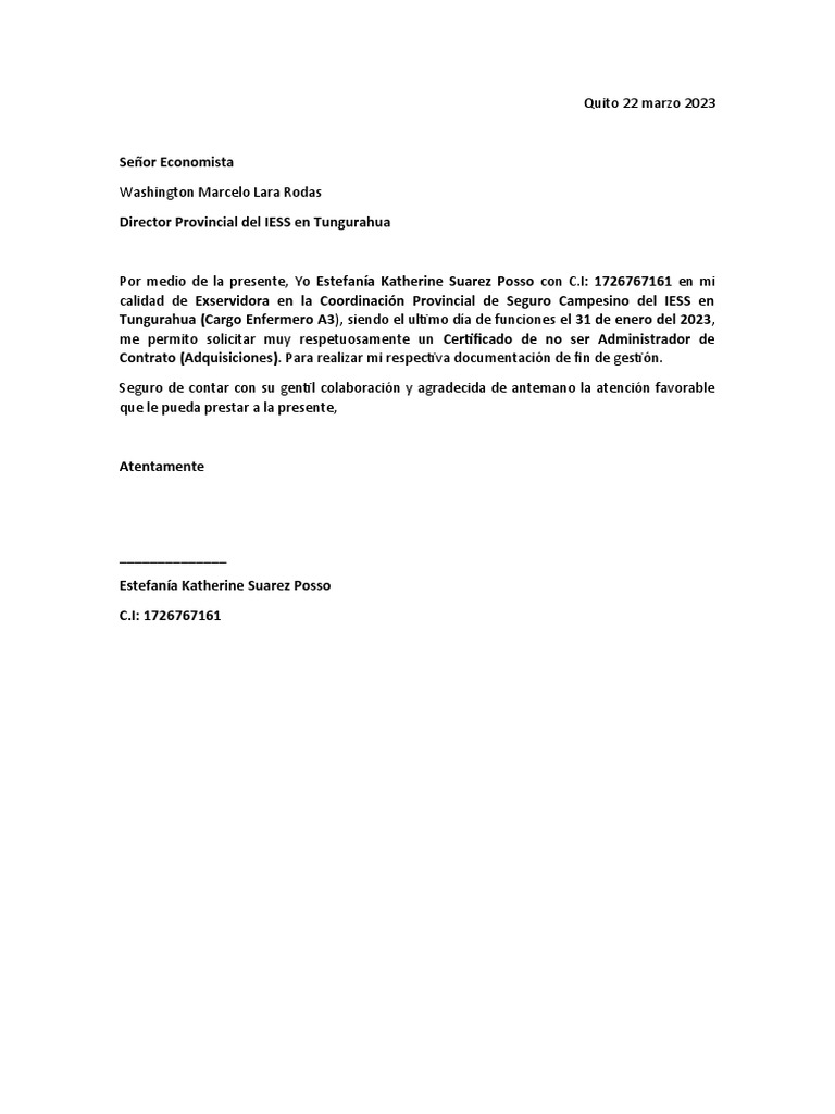 Oficio al iess 1 pdf