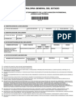 Declaración Patrimonial Jurada Funcionario Público